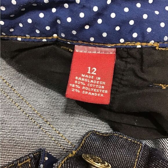 U.S. Polo Assn. Dark Wash Flare Leg Jeans Size 12 - Picture 6 of 14